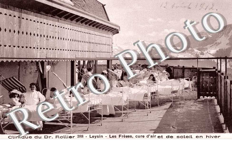 Clinique du Docteur Rollier. ure de Soleil en Hiver