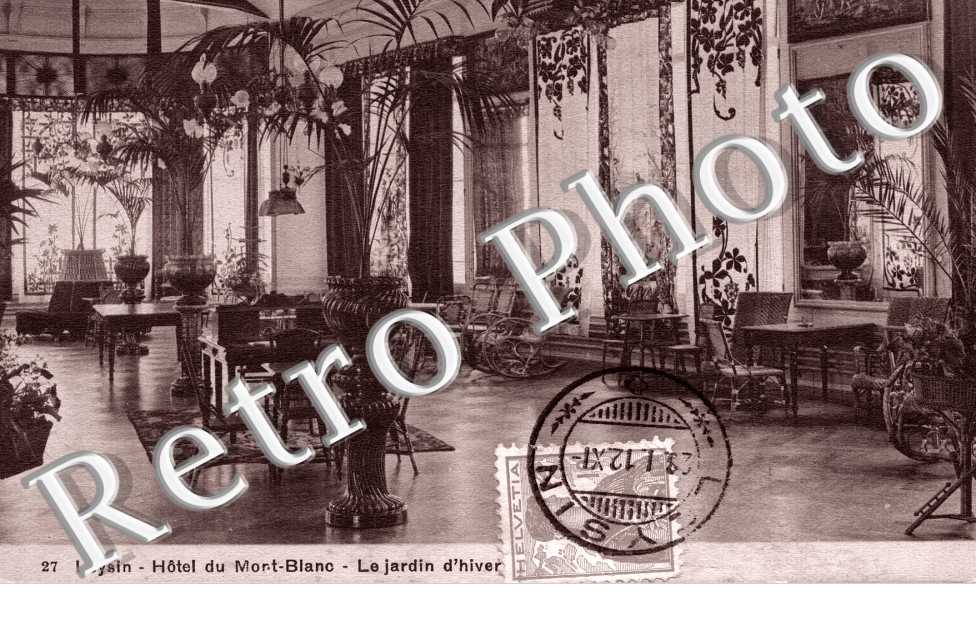 Hotel du Mont blanc - Le jardin d'hiver