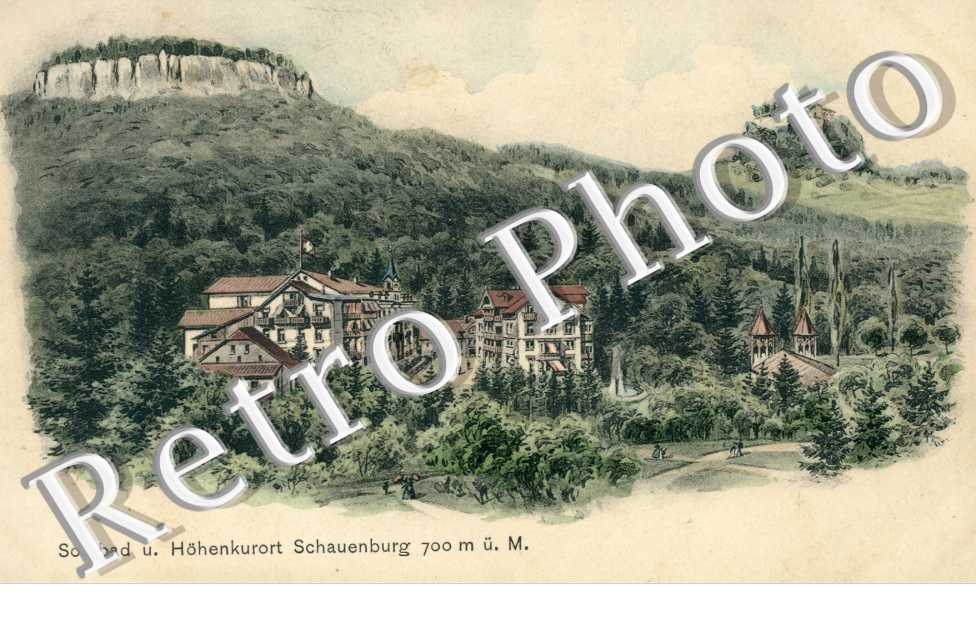 Soolbad und Hohenkurort Schauenburg 700 m u M. station thermale