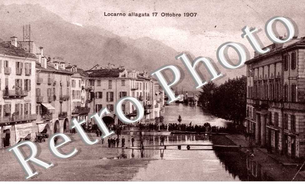 Locarno allagata 17 ottobre 1907, inondation