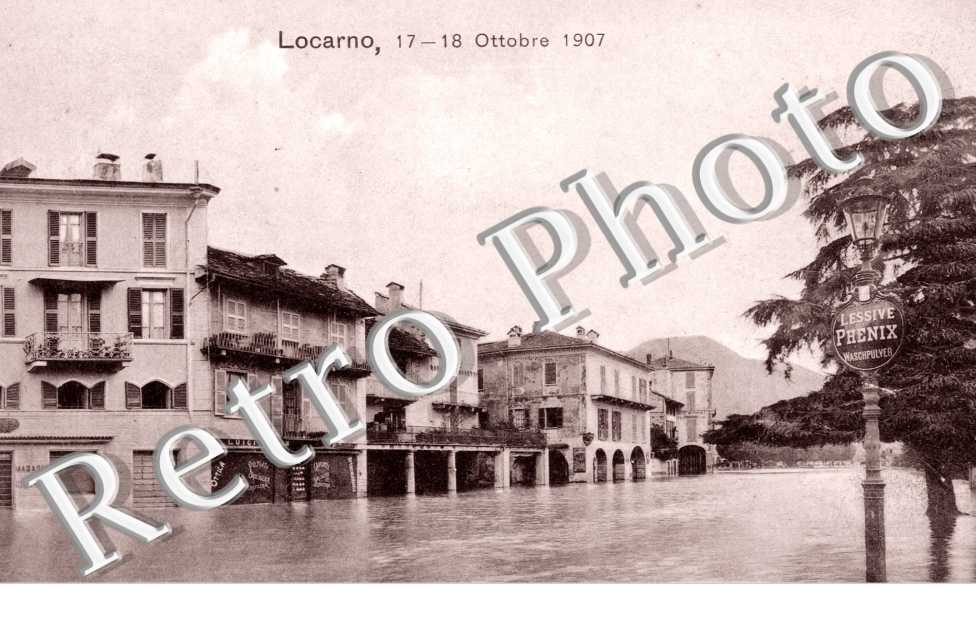 17-18 octobre 1907, Locarno allagata 17 ottobre 1907, inondation