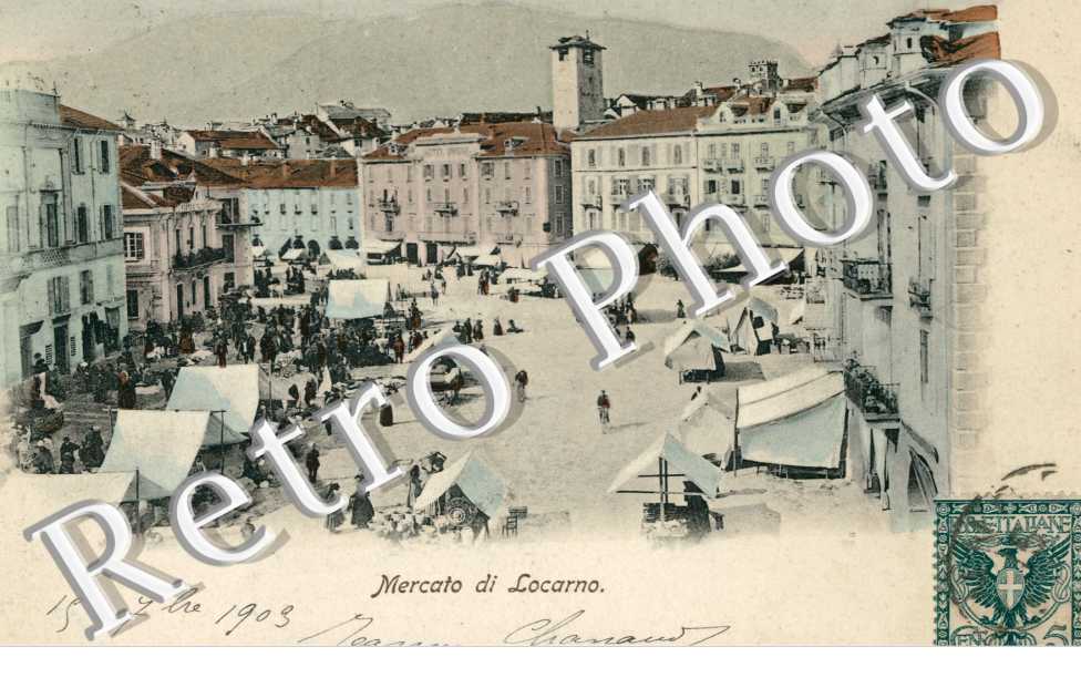 Mercato di Locarno, le marchee