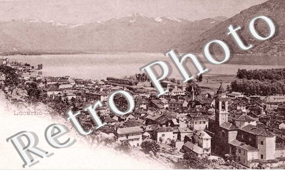 Locarno vue panoramique