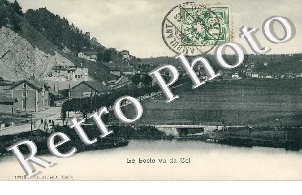 Le Locle vu du Col