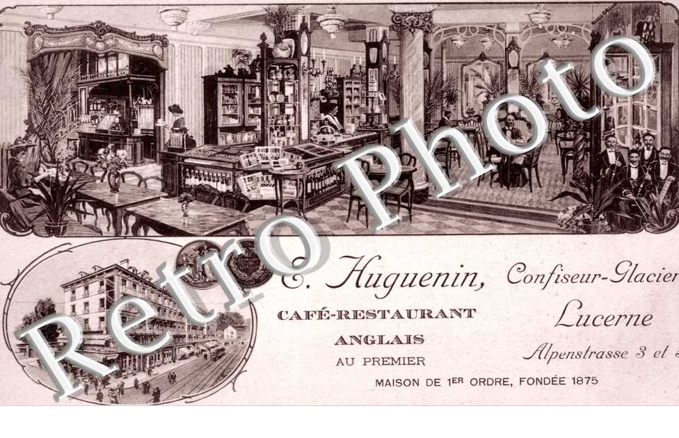 E. Huguenin, confiseur glacier
