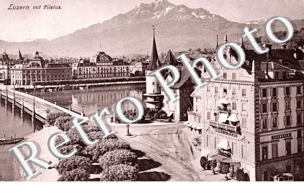 Luzern mit Pilatua