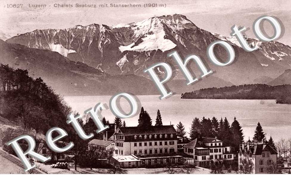 Chaiets Seeburg mit Stanserhorn (1901 m)