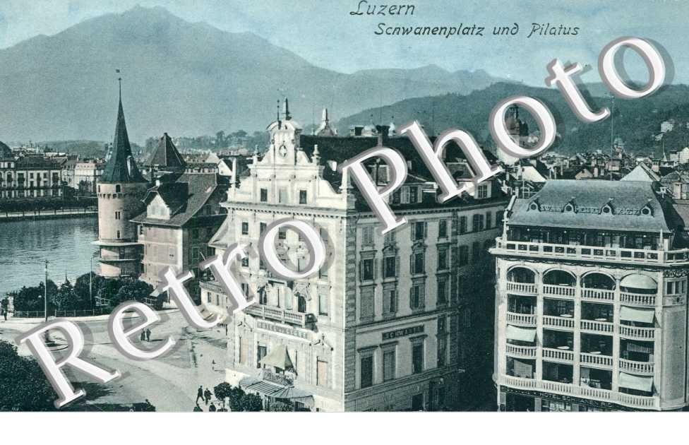 Scnwanenplatz und Pilatus