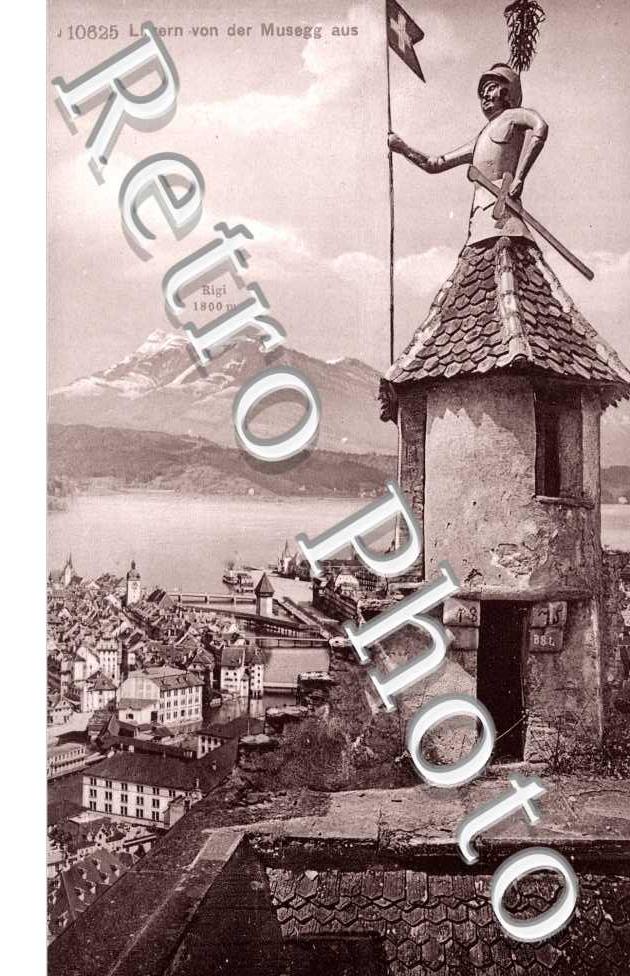 Luzern von Musegg aus