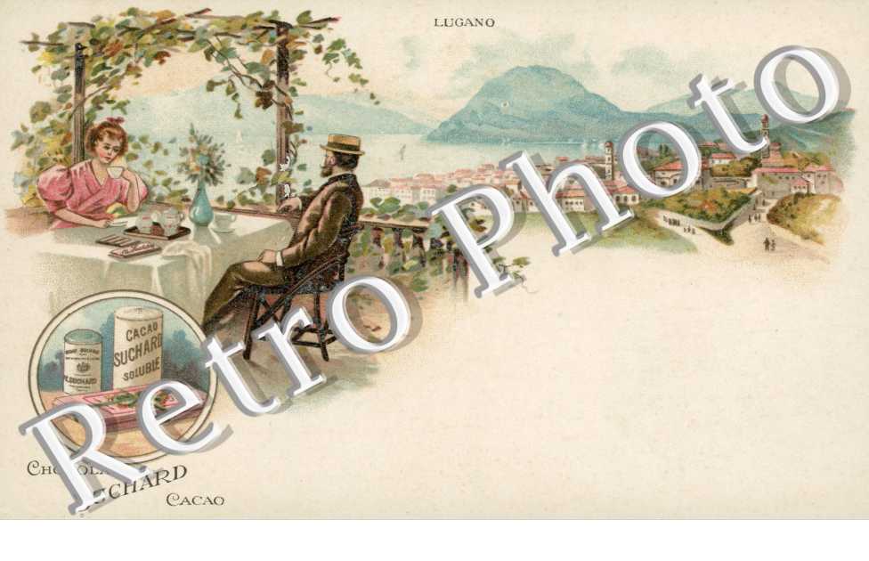 Chocolat Suchard cacao. Vue Generale