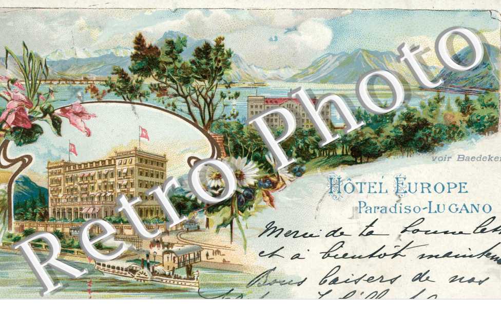 Hotel Europe Paradisio-Lugano. Vue generale