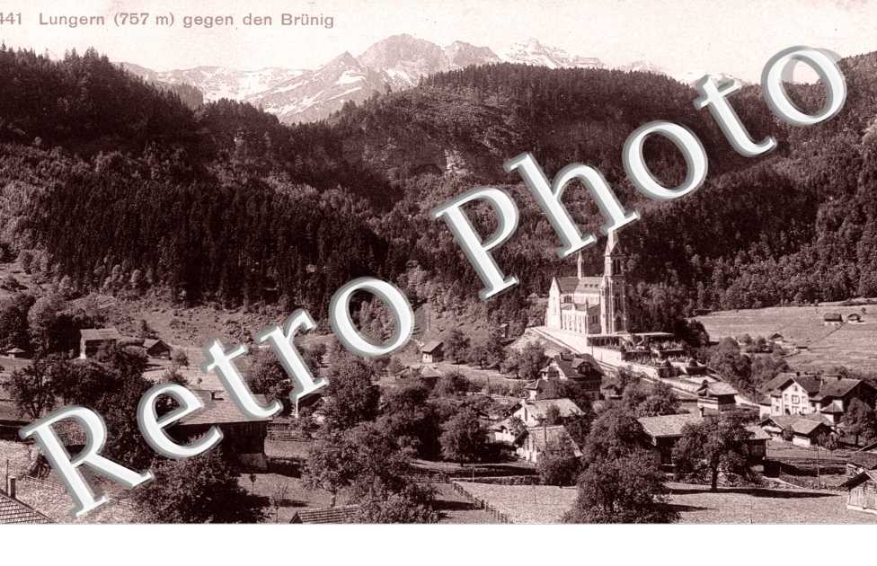 Lungern gegen den Brunig