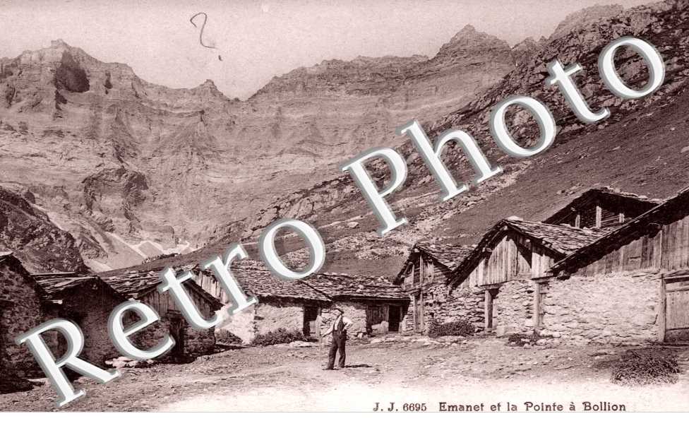 Emanet et la Pointe de Bollion