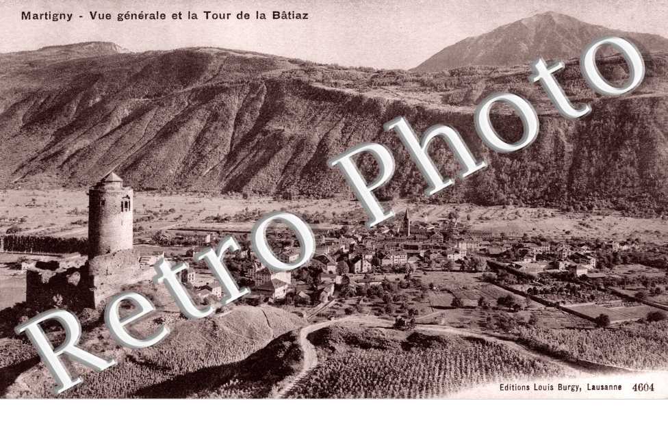 Vue Generale et la Tour de la Batiaz