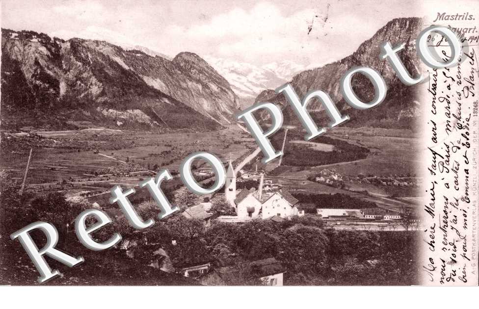 Landquart, vue generale