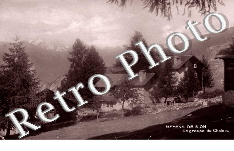 Mayens de Sion, Groupe de Chalets