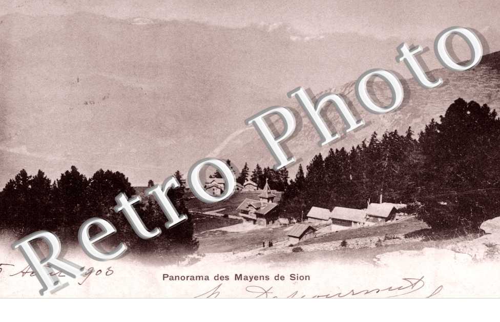 Panorama de Mayens de Sion