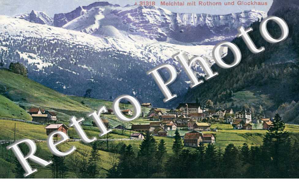 Melchtal mit Rothorn und Glockhaus