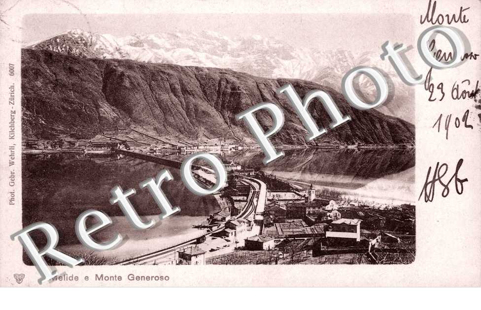 Vue generale et Monte Generoso