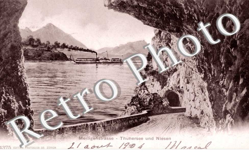 Merligenstrasse, Thurnersee und Niesen