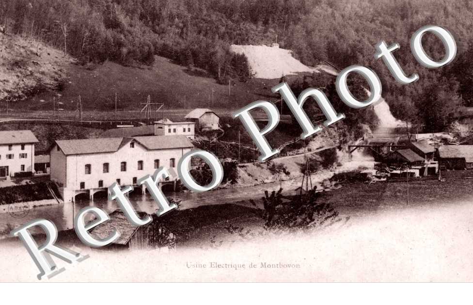MONTBOVON  Usine electrique