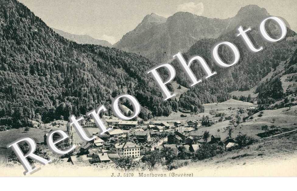 MONTBOVON  (vue d'ensemble)