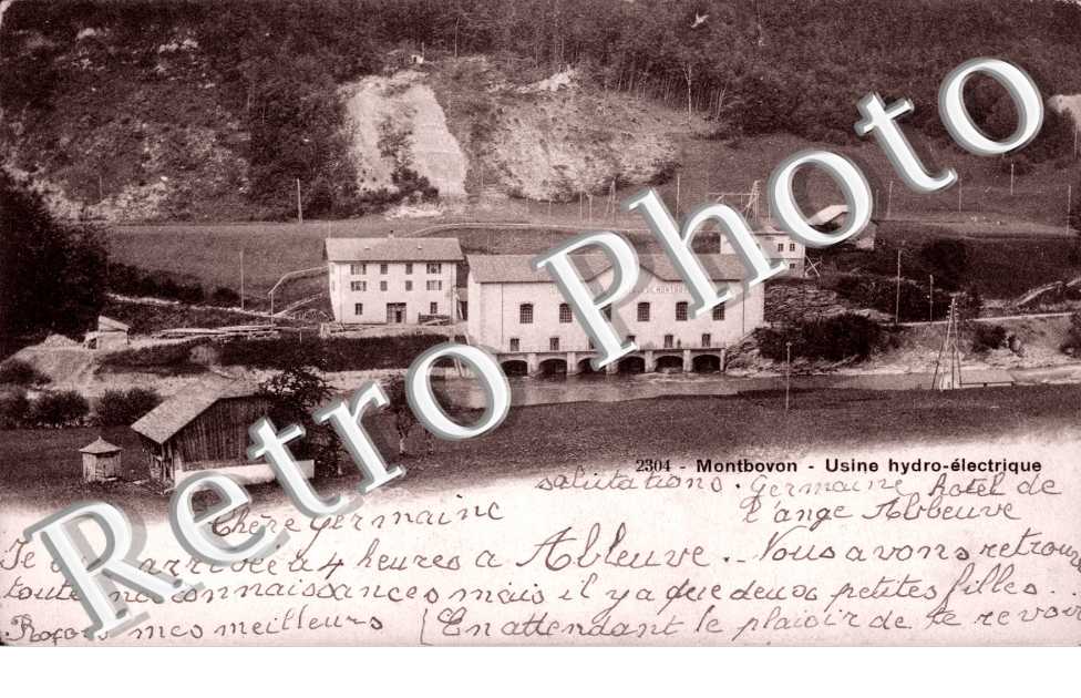 MONTBOVON  Usine Hydro-electrique
