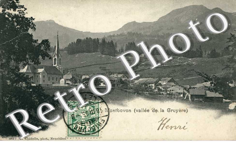 MONTBOVON  Vallée de la Gruyère