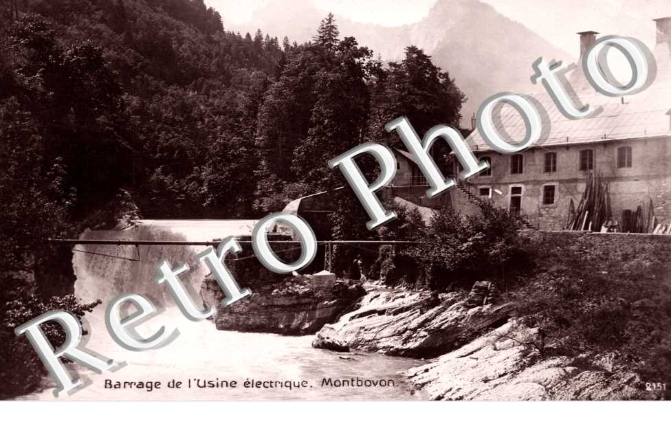 Barrage de l'Usine Electrique MONTBOVON