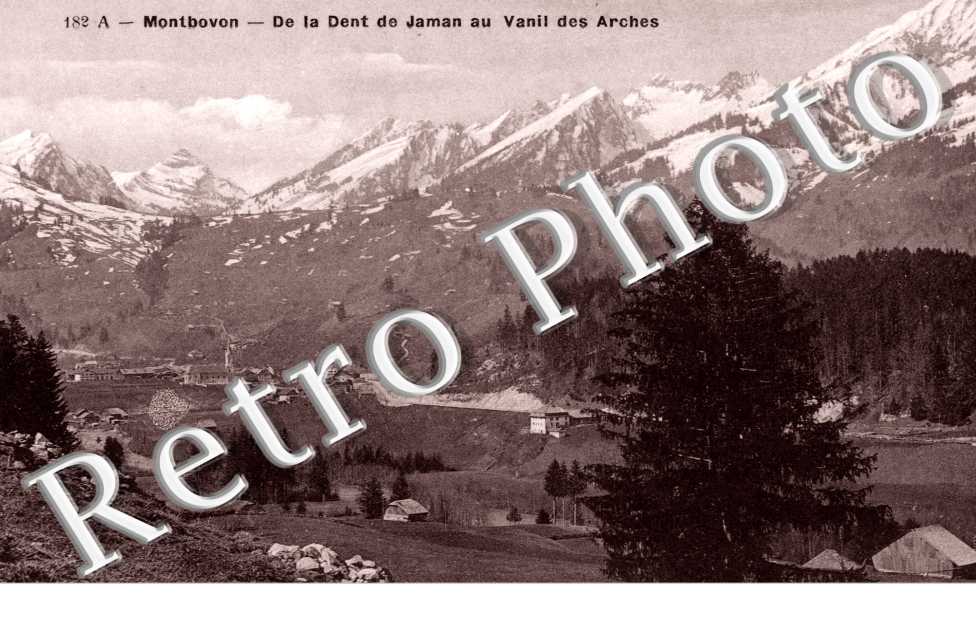 MONTBOVON - De la Dent de Jaman au Vanil des Arches