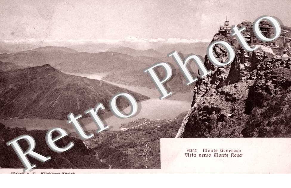 Monte Generoso, Vista verso Monte Rosa