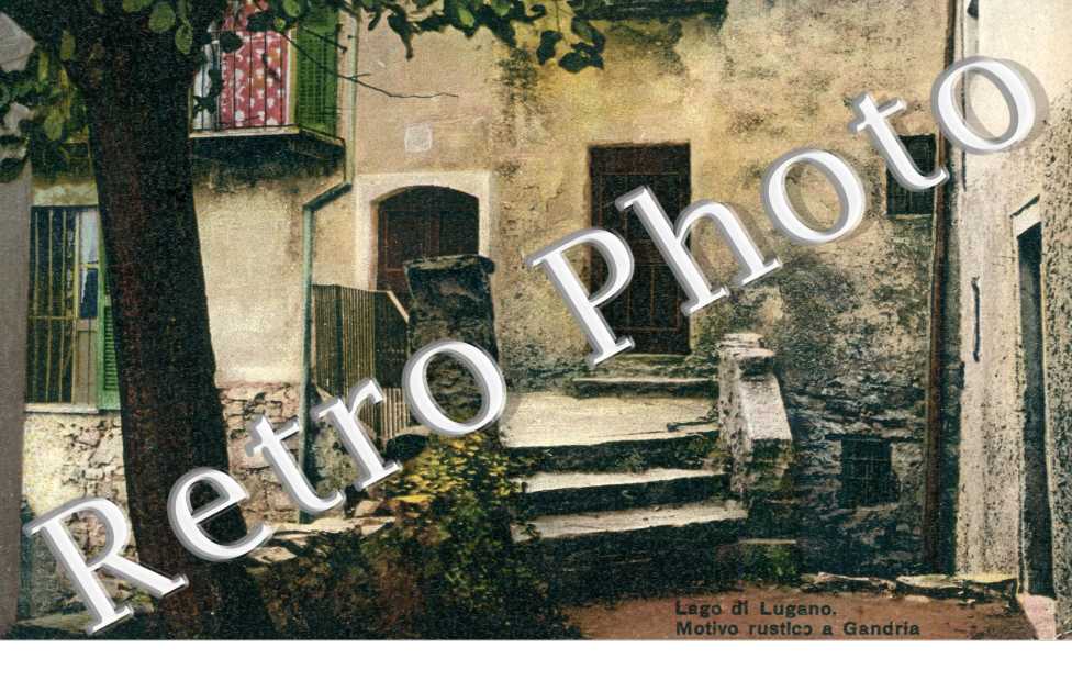 Lago di Lugano, Motivo rustico a Gandria
