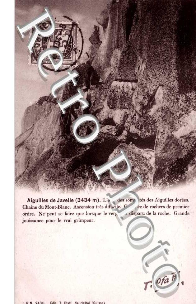 Aiguilles de Javelle