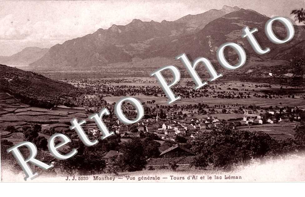 Tour d'Ai et lac Leman