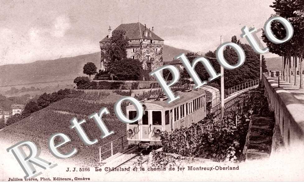 le Chatelard et le Chemin de Fer Montreux-Oberland