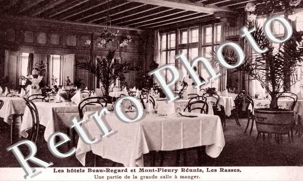 les Hotels Beau-Regard et Mont-Fleury Reunis, les Rasses