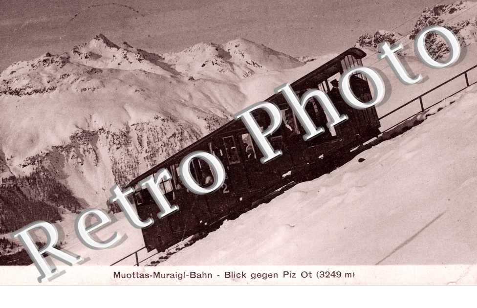 Muottas Muraigl Bahn, Blick gegen Piz Ot