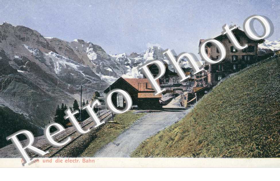 Murren un die elctri. Bahn
