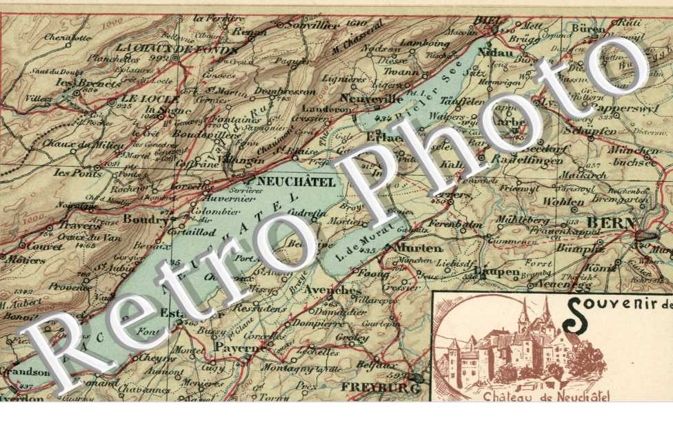 Souvenir de Chateau de Neufchatel