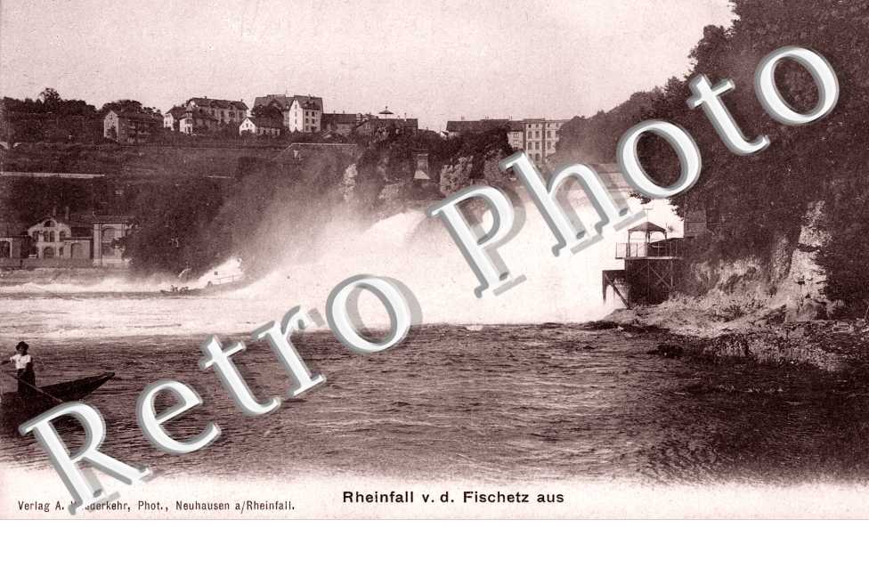 Rheinfall, Fischetz aus