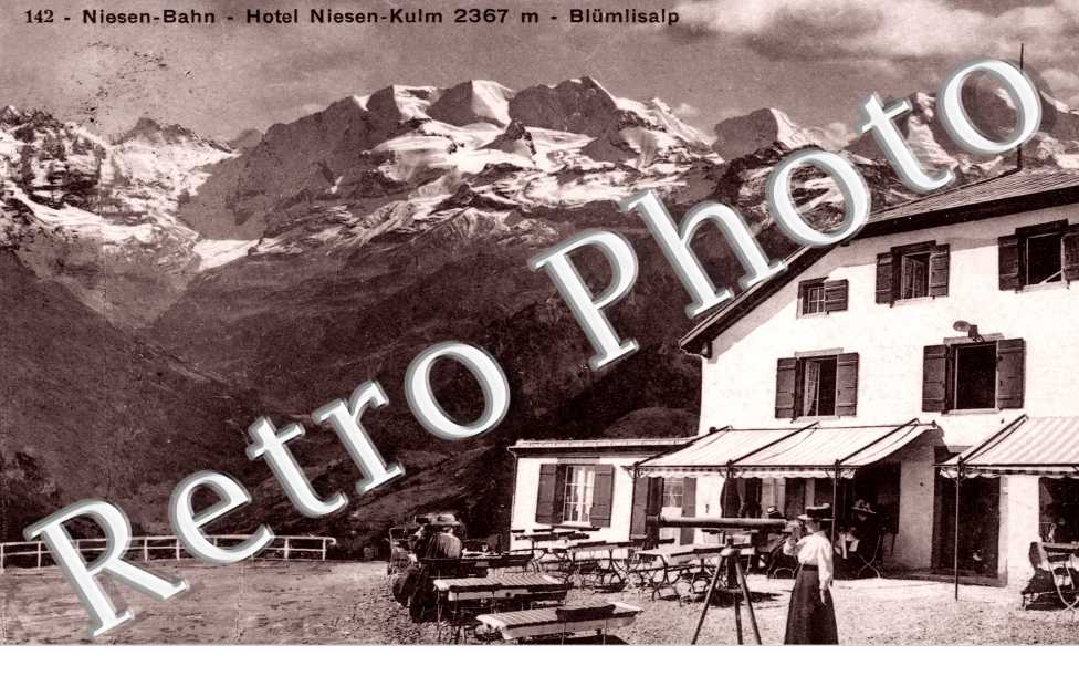 Niesen-Bahn, Hotel Niesen-Kulm, Blumlisalp