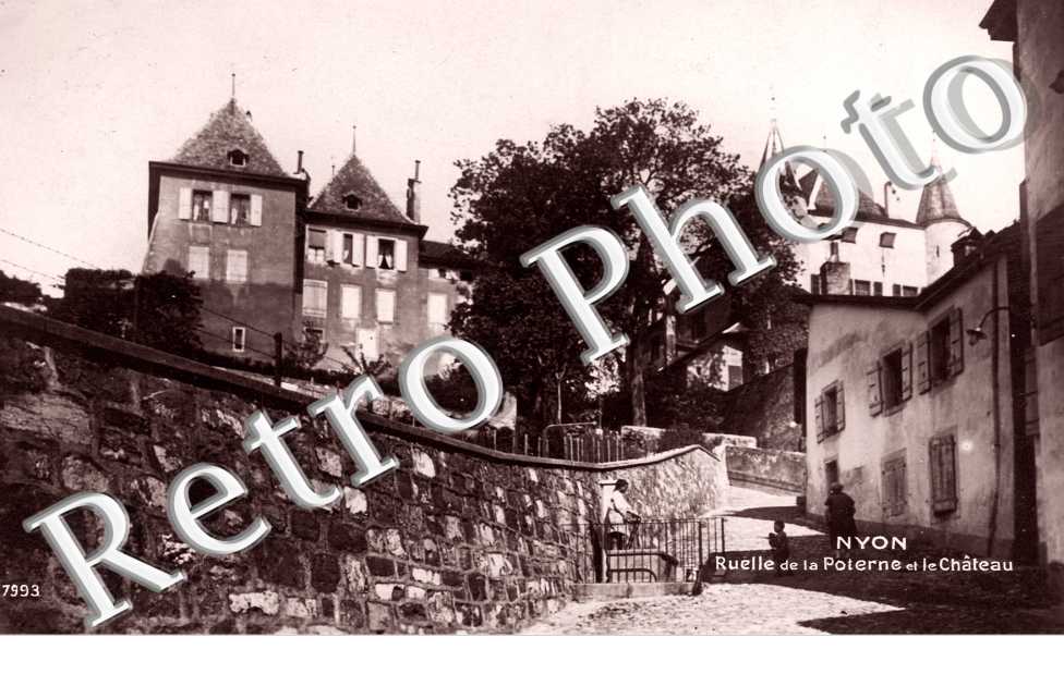 ruelle de la Poternet et le chateau