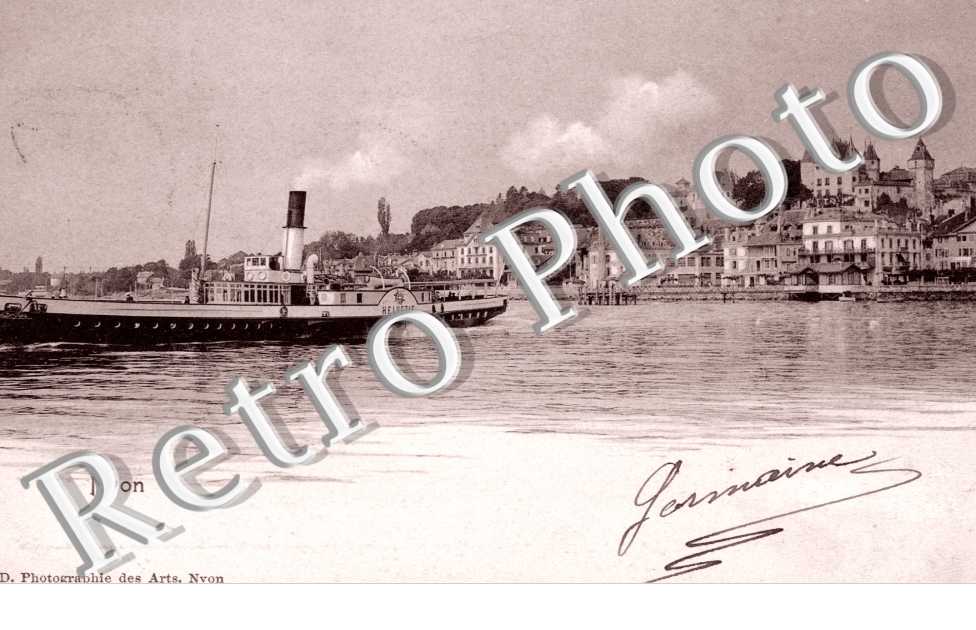 Bateau sur le lac Leman