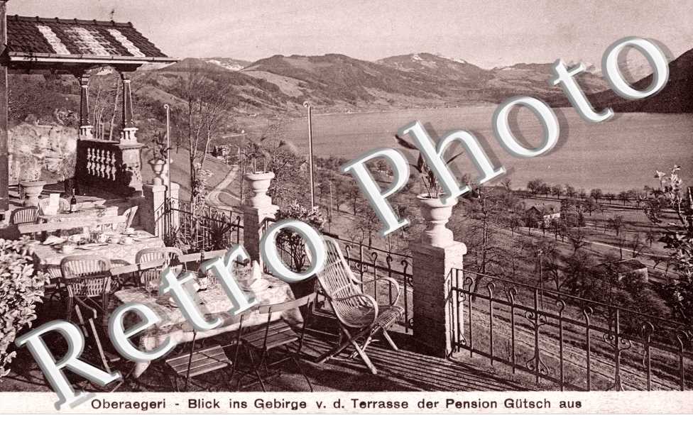 Terrasse der Pension Gutsch
