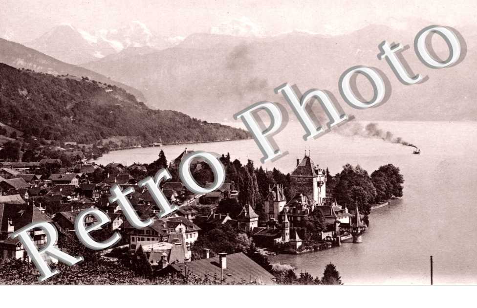Oberhofen mit Elger, Monch und Jungfrau