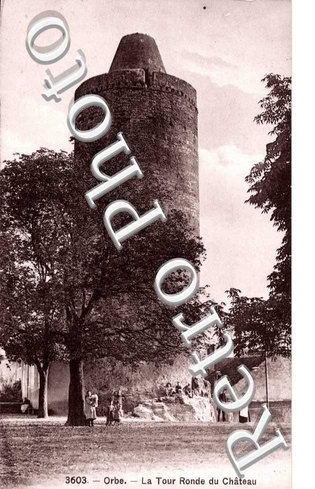 La tour ronde du chateau