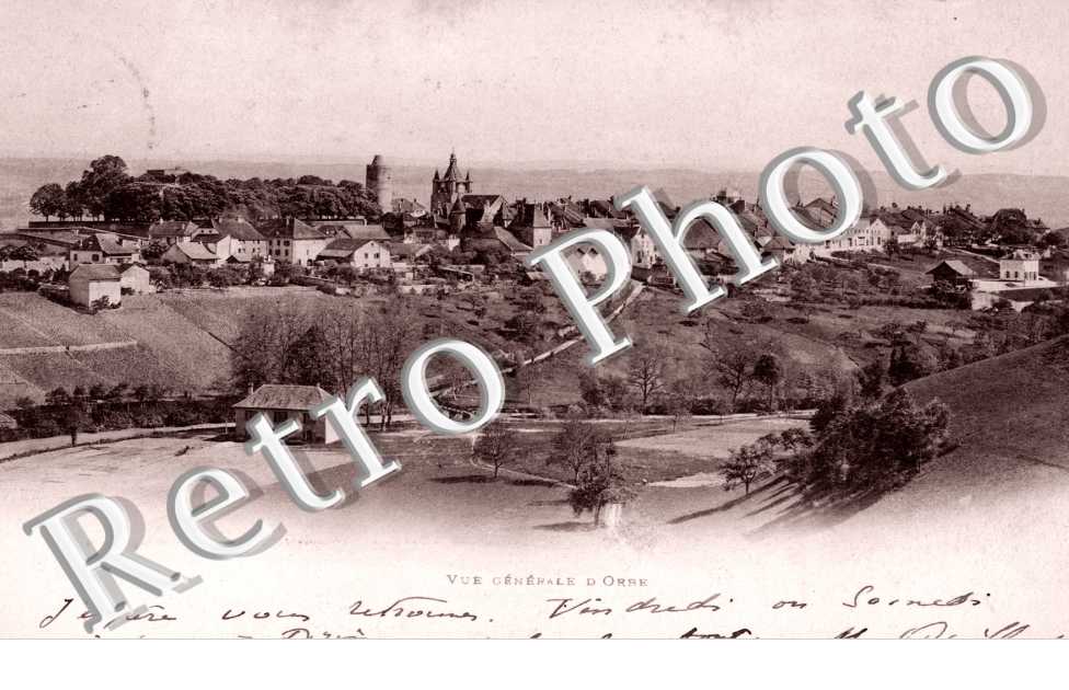 Vue Generale d'Orbe