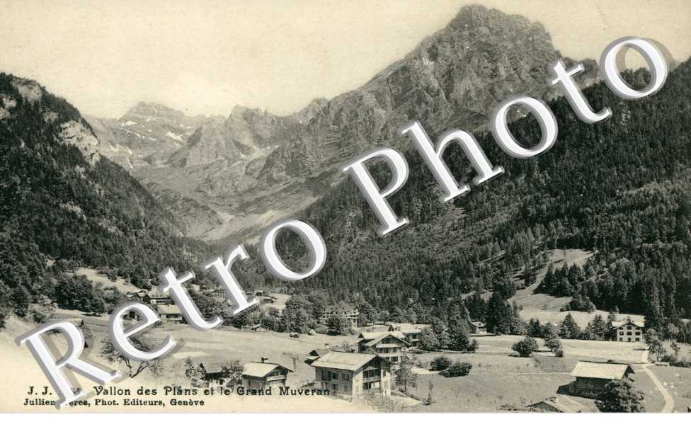 Vallon des plans et le Grand Muveran
