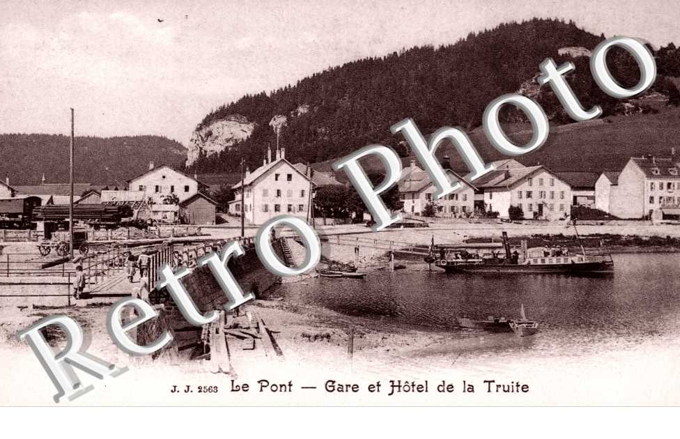 Gare et Hotel de la Truite
