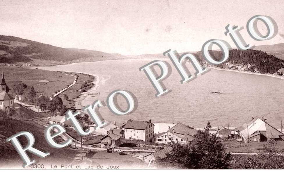 Le Pont et le Lac de Joux